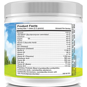Logo privé suppléments de soins de santé pour animaux de compagnie chien multivitamine à mâcher doux pour améliorer l'immunité des animaux de compagnie combler l'écart en nutriments - Product Image 3