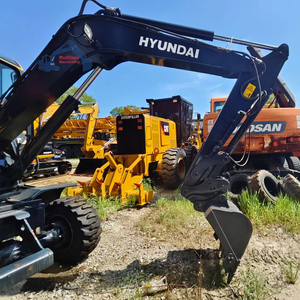 Hete Verkoop 6 Ton Gebruikte Verkoop Zuid-Korea Originele Hyundai Hw60 Gebruikte Wiel Graafmachines Te Koop - Product Image 2