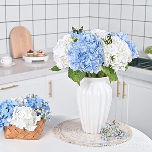 ดอกไฮเดรนเยียประดิษฐ์จาก Meiduo Flower Industry ตกแต่งโต๊ะทำงาน ตกแต่งบ้าน ตกแต่งงานแต่งงาน - Product Image 1