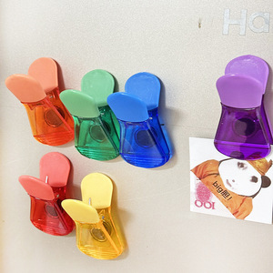 Clips Magnéticos para Bolsas al por Mayor, Clips Magnéticos Transparentes y Coloridos, Clips Magnéticos Fuertes para Refrigerador, para Sellar Alimentos en la Cocina - Product Image 6