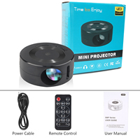 Projecteur portable YT200 mini à courte focale HD 1080p pour home cinéma, vidéo 3D, hologramme, maison intelligente, laser 4K, lampes LED et LCD, prise US