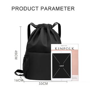 Travel Outdoor Sport Basketball Manufacturer Drawstring Bag Custom Large Capacity Swim Fitness <b>Gym</b> Sports School Drawstring Bag - Product Image 2