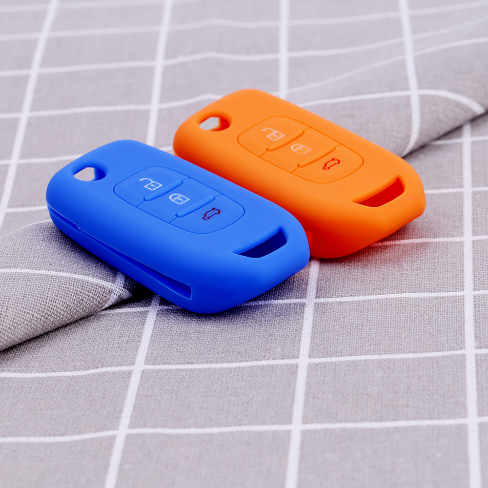 Silicone Car Key Fob Cover Case Protector - RYHX Brand, Universal Customizable