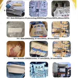 Cire microcristalline de qualité cosmétique C80 Cire microcristalline raffinée à particules blanches sous forme solide pour la fabrication de bougies - Product Image 5