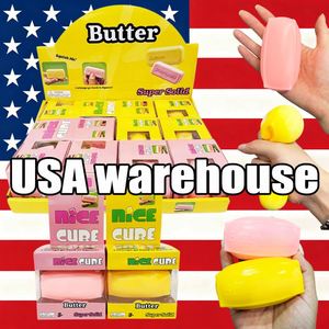 72PACK Almacén China Juguete Antiestrés Súper Sólido y Elástico para Aliviar el Estrés, Juguete Sensorial Antiansiedad Cubo Fidget, Juguetes de Barra de Queso - Product Image 4