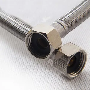 Good Quality Kitchen Faucet Flexible Hose Heat-Resistant Stainless Steel Flexible Braided Hose