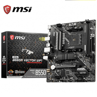 Carte mère MSI MAG B550M originale, composant pour ordinateur de bureau, compatible processeurs AMD Ryzen série 1200, DDR4, LGA 4000