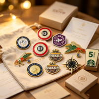 Pins en émail personnalisés et badges en métal sur mesure avec logo pour événements professionnels et cadeaux souvenirs