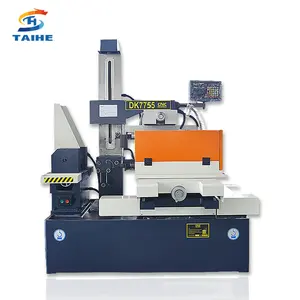 Tel edm makinesi cnc tel kesim tel kesme makinası DK7755 CNC elektrik deşarj işleme makineleri satışı