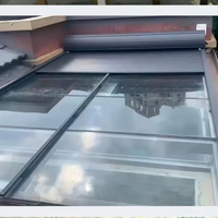 Système d'ombrage à persiennes électriques entièrement automatiques en alliage d'aluminium pour villa moderne, isolant thermiquement, certifié Energy Star