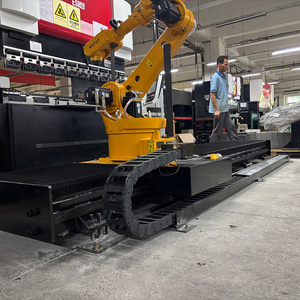 Riel Lineal Externo de 7.º Eje para Robot, de Alta Precisión (0.05mm), 5 Metros, Controlado por PLC, Accionado por Engranajes, Piezas Metálicas Fanuc, Perfectamente Compatible - Product Image 3