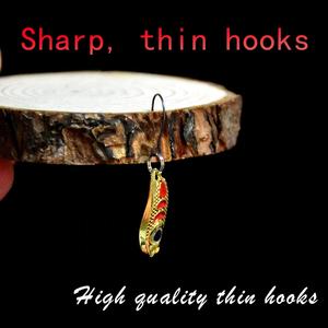 1,5g 2,5G 3,5g mini pesca <span class=keywords><strong>trucha</strong></span> cuchara de pesca señuelo cebo de metal - Product Image 4