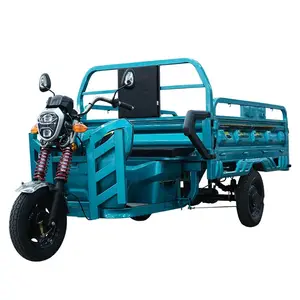 China 3wheel Cargo Tricycle Customized High Quality Electric Tricycles Cargo Bike With Battery