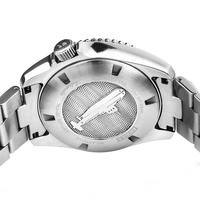 Miyota 8215 – montre mécanique pour hommes avec Logo Oem, 20atm, mouvement automatique, lunette en céramique, bracelet en acier inoxydable