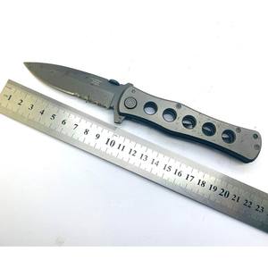 Materiale in acciaio inossidabile tipo utility tattico campeggio all'aperto caccia coltello pieghevole tasca sopravvivenza - Product Image 2