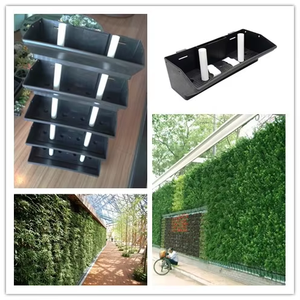 Jardinières verticales auto-arrosantes - Système de pots de fleurs en plastique pour mur végétal intérieur et extérieur - Product Image 5