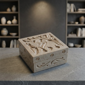 Boîte à pilules en pierre de savon - Product Image 3