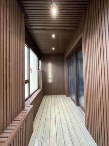 Rivestimento Esterno in <span class=keywords><strong>PVC</strong></span> Scanalato Impermeabile, Nuovo Design di Pannelli per Pareti Esterne in WPC - Product Image 6