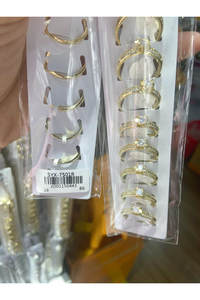 Boucles d'oreilles pendantes de créateur plaquées or 18 carats, style classique haut de gamme, personnalisables, bijoux de fête pour femmes US - Product Image 2