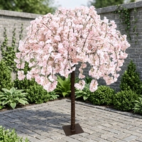 Arbre artificiel en fleurs de cerisier en plastique personnalisable, 120 cm, 150 cm, écologique, durable, toucher naturel, haute qualité, pour mariage