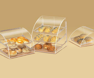 Caja de exhibición de acrílico transparente, estuche de exhibición de dulces a granel, dispensador de dulces de lucita, dispensador de alimentos secos, venta al por mayor - Product Image 6