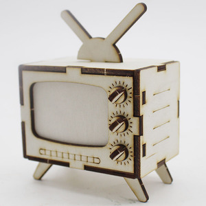 Kit Educativo de Madera para Ensamblar, Serie de Modelos de Televisores, para Educación STEM, Enseñanza en el Aula, Proyectos de Manualidades para Niños - Product Image 4