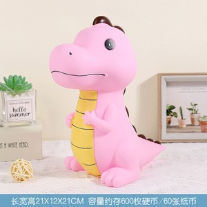 Custom resina artigianato regali di compleanno per bambini dinosauro salvadanaio per bambini - Product Image 6