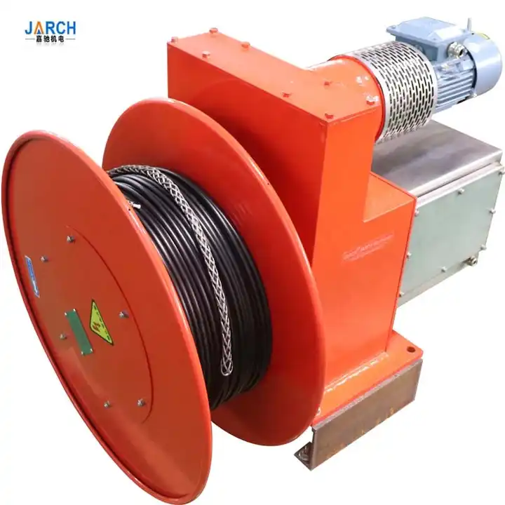 Electric Power Automatic Spring Rewind 100m