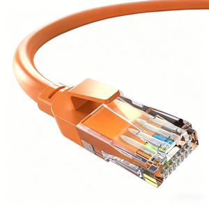 <span class=keywords><strong>Câble</strong></span> de raccordement réseau Kneysum CAT6 RJ45 Gigabit UTP à conducteur solide 8 conducteurs CCA 0,3m/3m <span class=keywords><strong>Fibre</strong></span> G652D - Product Image 1