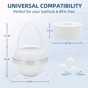 Nuevo Diseño, Elimina el Cloro, Vitamina C, Filtro de Agua para Bañera y Ducha de 15, 20, 25 Etapas, Purificador de Agua con Bolas Minerales - Product Image 4