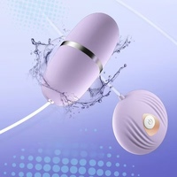 Henghao TD-02 Wasserdichter Silikon-Vibrationsmassager mit Mehrfrequenzfunktion für Weiblichen Orgasmus, Geschenkbox für Vorspiel und Flirten
