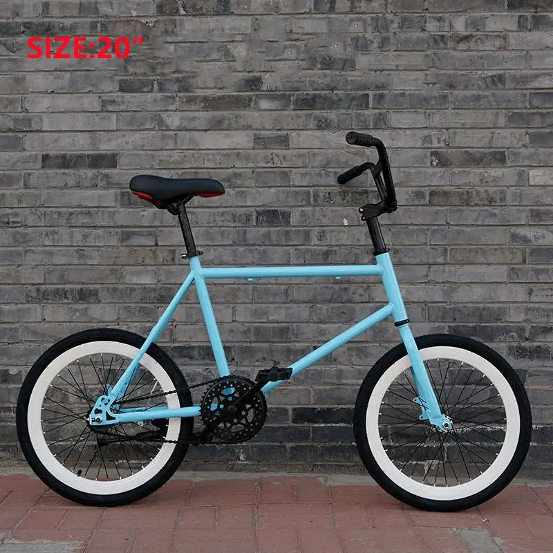 20" Spoked Wheel Fitness Sports Student Adult Fashionable Beautiful OEM Lightest Aluminium Bicycle Fixed Gear Bike