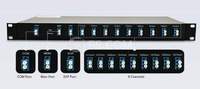 Kotak Terminal Fiber Port 12 24 48 96 Core, Rak Splitter PLC 19 Inch, Kotak Splitter Optik Metal ODF dari Pabrik China