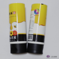 LIXIN/OEM LX10090 Guangdong de qualité alimentaire PCR plastique cosmétique fleur de montagne sauvage Honeytube avec différents couvercles de tubes