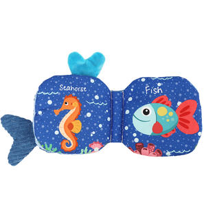 <span class=keywords><strong>Libro</strong></span> Sensoriale Interattivo in Stoffa per Neonati 0-12 Mesi, <span class=keywords><strong>Libro</strong></span> con Coda di Animale 3D, <span class=keywords><strong>Libro</strong></span> Attività con Suoni - Product Image 4