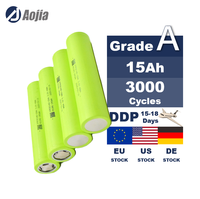 Nouvelle batterie lithium-ion rechargeable cylindrique A+ 3,2 V 15 Ah IFR-32140 LFP à décharge rapide