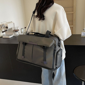 Women's Casual Training <b>Bag</b> Duffel Travel Oxford Cloth Handbag <b>Wet</b> Dry Weekender Separation Gym <b>Bag</b> Fitness Nylon - Product Image 3