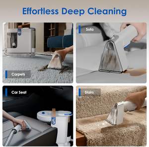 Nettoyeur électrique à main pour tissus humides et secs pour la production de vêtements, le nettoyage de tapis et de tissus d'ameublement. - Product Image 4