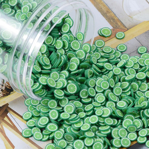 5 MM 1KG Thu Nhỏ Đất Sét Polymer Trái Cây Kiwi Lát Rắc Cho Chất Nhờn Và Móng Nghệ Thuật - Product Image 1