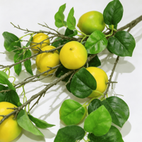 Branche de pomme artificielle de 90 cm, vente en gros, tige de pomme artificielle personnalisée pour la décoration florale de la maison, du vase et des mariages