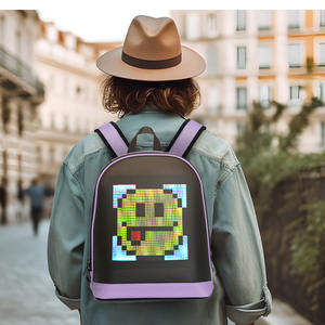 Sac à dos de moto avec écran programmable LED, sac à dos numérique vidéo, sac à dos de moto imperméable, caractéristiques de transport en cabine - Product Image 4