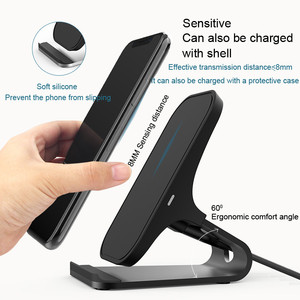 Nouveau vertical 15W charge rapide chargeur <span class=keywords><strong>sans</strong></span> <span class=keywords><strong>fil</strong></span> pour <span class=keywords><strong>iPhone</strong></span> X XR XS Max 8 Recharge <span class=keywords><strong>sans</strong></span> <span class=keywords><strong>fil</strong></span> rapide pour Samsung huawei Qi Téléphone - Product Image 4