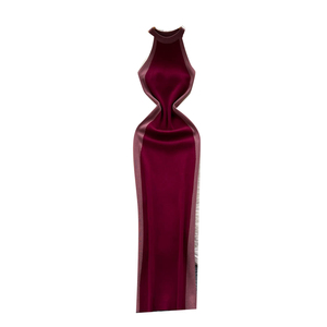 2025 été Y2K licou gaine hanche robe mi-longue pour les femmes <span class=keywords><strong>sans</strong></span> <span class=keywords><strong>manches</strong></span> Empire contraste couleur dentelle robe - Product Image 5