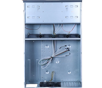 Rack de Servidor Industrial de Acero 4U, 650 mm de Profundidad, 8 Ventiladores, 10 Ranuras para Discos Duros, 3 Posiciones para CD/DVD-ROM, Compatible con Instalación de Placa EATX