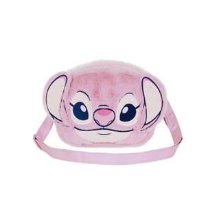Karactermania Para Disney Lilo y Stitch, Bolso Bandolera Mini de Peluche con Forma de Corazón, Rosa - Product Image 2