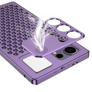 Funda de Teléfono de Diseño Empresarial, de Alta Calidad, 2 en 1, de Lujo, con Aromaterapia, Hebilla de Metal Galvanizado, Resistente a Golpes y Refrigerante - Product Image 1