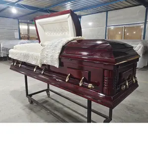 EXECUTIVE OAK used coffins for sale and cheap price caskets made in china