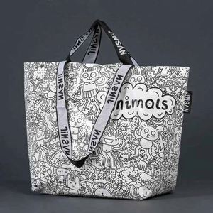 Promotional <b>Bags</b> Customized Reusable Woven Shopping <b>Bag</b> with Custom Logo for Concert Promotion Shopping <b>Bag</b> - Product Image 5