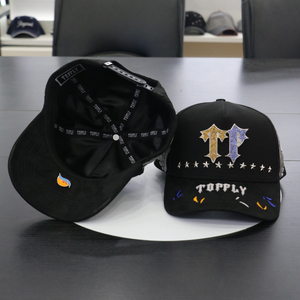 Prezzo di fabbrica cappelli con logo diamantato americano <span class=keywords><strong>basket</strong></span> sport berretto in pelle scamosciata fodera di raso cappelli Dandy - Product Image 1