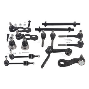 2023 usine chinoise 14 pièces <span class=keywords><strong>Kit</strong></span> de <span class=keywords><strong>Suspension</strong></span> avant complet CSK008 <span class=keywords><strong>Kit</strong></span> d'extrémité de la barre de direction du bras de commande pour Lincoln Town Ford Crown - Product Image 1